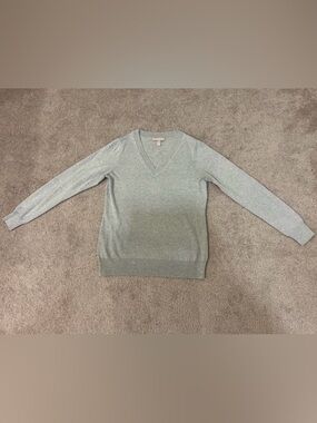 Banana Republic Silk Blend Sparkly V-Neck Sweater